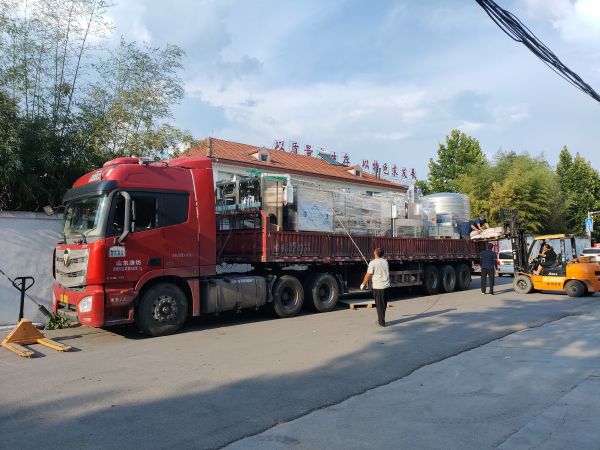 诸城反渗透+循环桶生产线+小瓶生产线